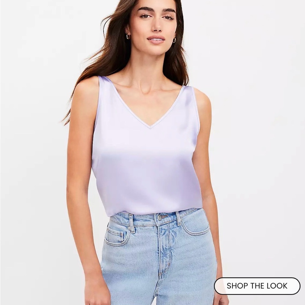 2 for 20 LOFT Lavender Camisole Top
